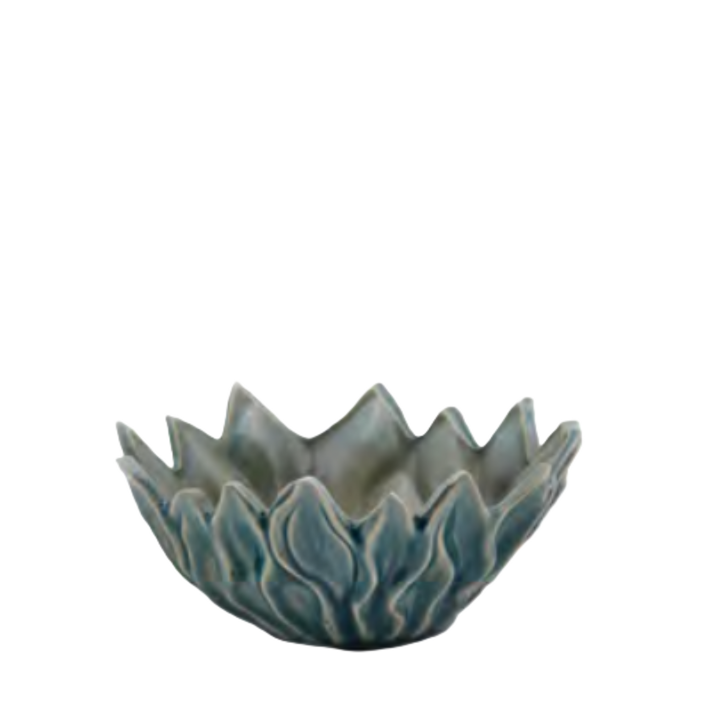 Ciotola Chakra Alghe in Ceramica Color Acqua Fatta a Mano Ø 24 cm - EDG Enzo De Gasperi