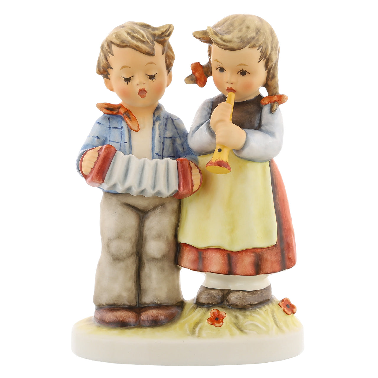 Figurina Birthday Serenade - Serenata di Compleanno Collezione Hummel in Porcellana H. 11 cm Goebel