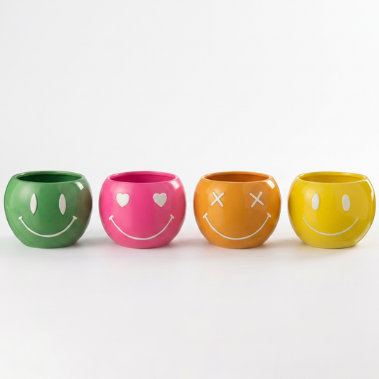 Porta vaso smile J-line by Jolipa