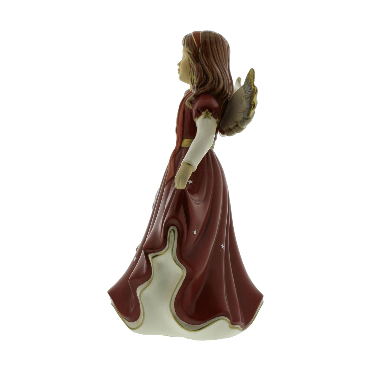 Figurina Angelo Danza di Natale con Carillon in Porcellana H. 19 cm Goebel