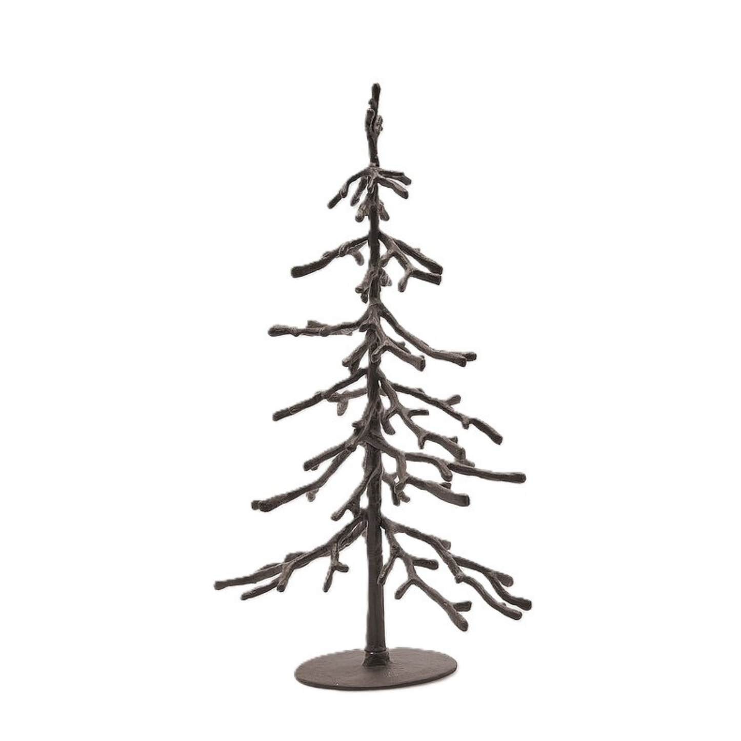 Decoro Abete in Metallo Dark Brown 3 Misure EDG Enzo De Gasperi