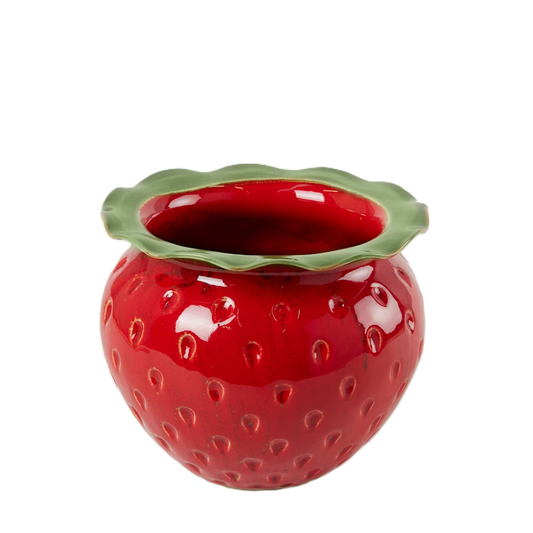 Vaso Freaky Fragola in Ceramica EDG Enzo De Gasperi