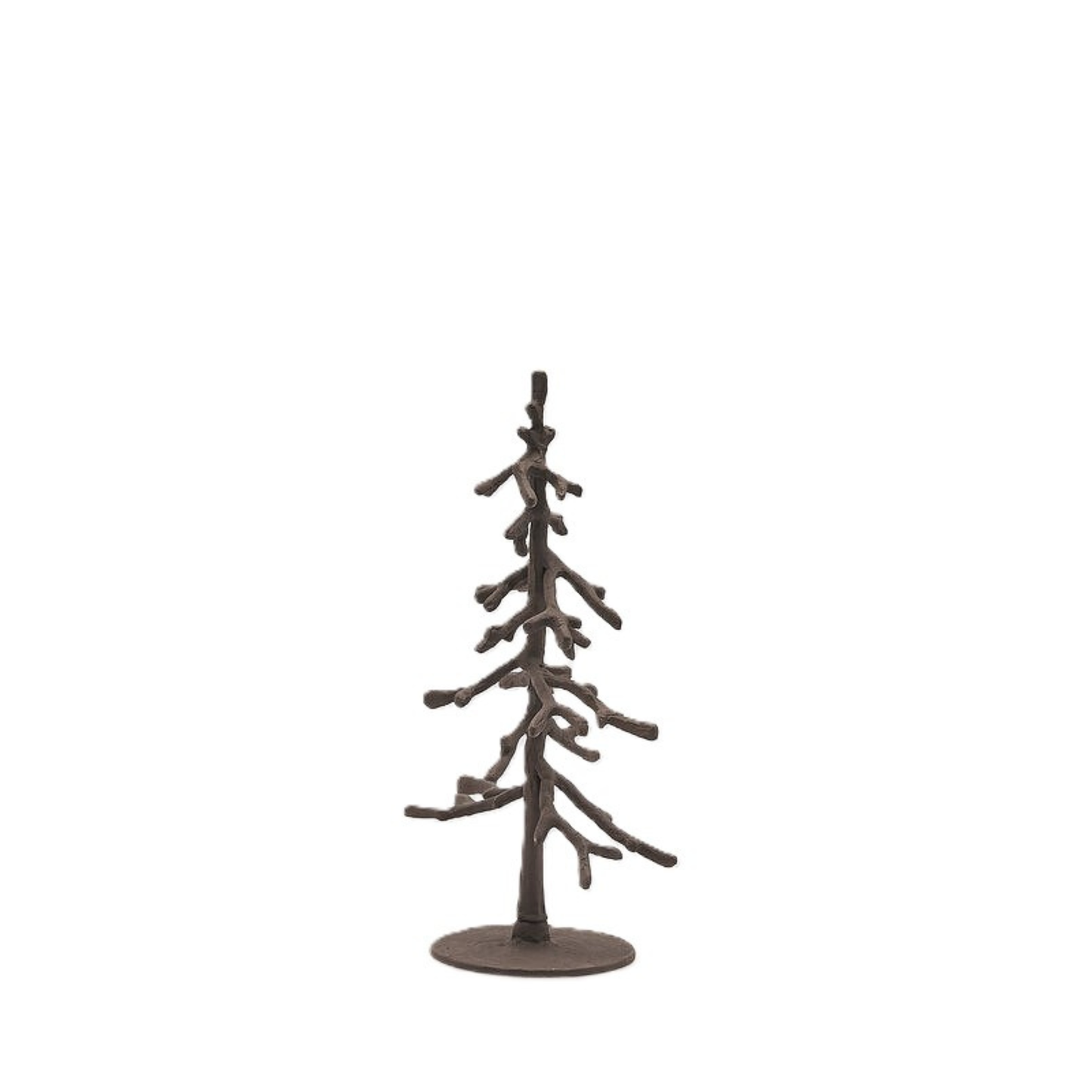 Decoro Abete in Metallo Dark Brown 3 Misure EDG Enzo De Gasperi