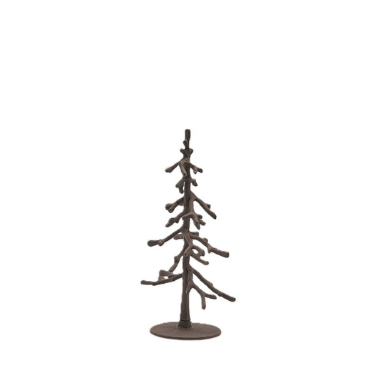 Decoro Abete in Metallo Dark Brown 3 Misure EDG Enzo De Gasperi