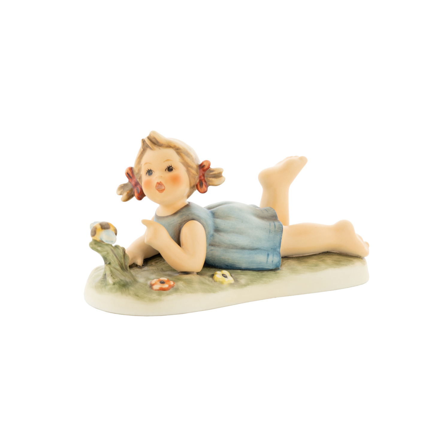 Figurina Miss Beehaving Edizione 10° Anniversario M.I. Hummel Club HUM 2105 in Porcellana 12x6 cm Goebel