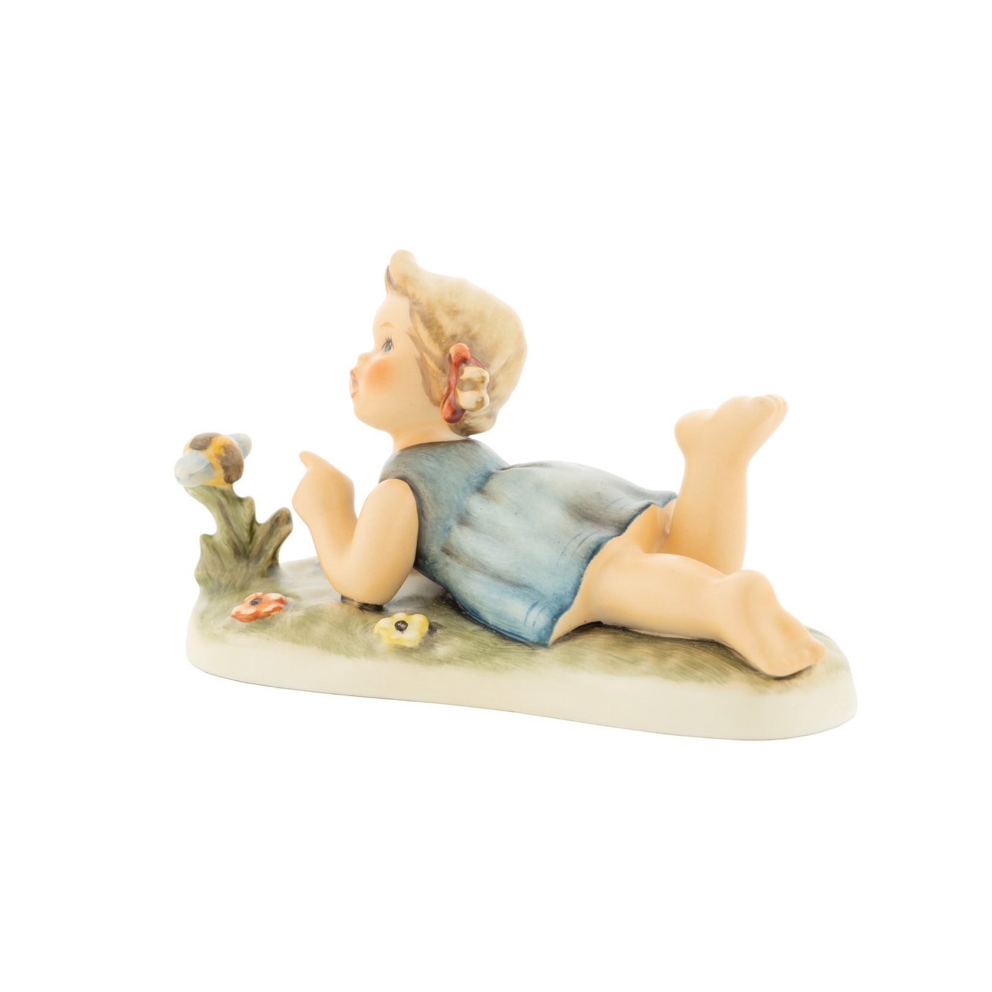 Figurina Miss Beehaving Edizione 10° Anniversario M.I. Hummel Club HUM 2105 in Porcellana 12x6 cm Goebel