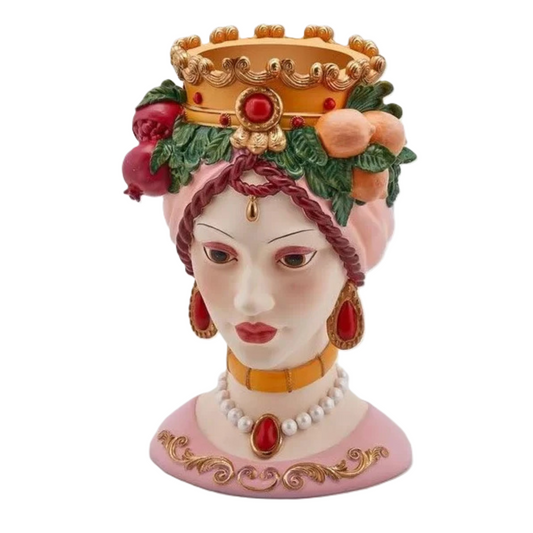 Vaso Testa Sicily in Polimero EDG Enzo De Gasperi
