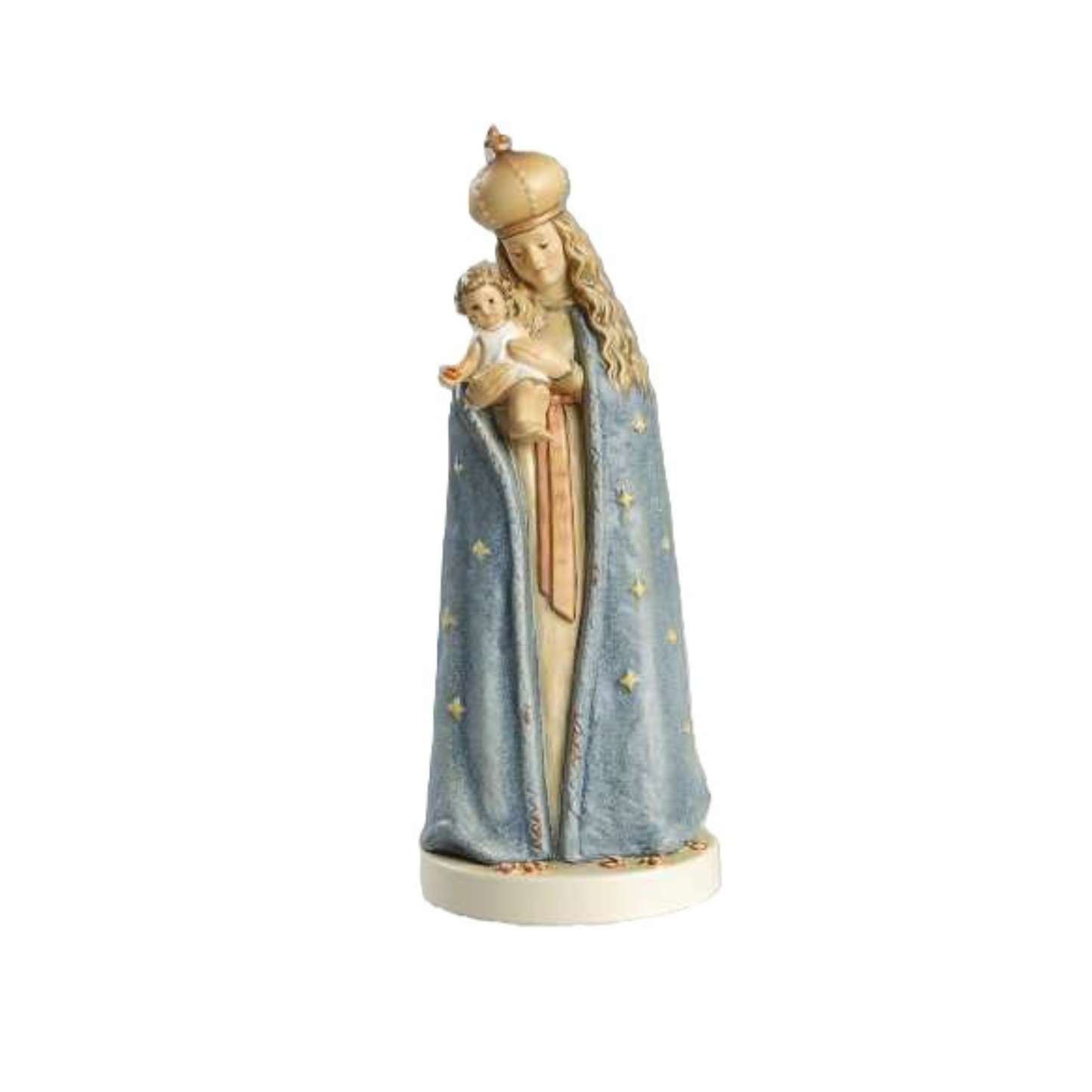 Statua Madonna del Millennio Edizione Limitata Numerata 2284/7500 Anno Santo 2000 in Porcellana H. 26 cm Goebel Hummel
