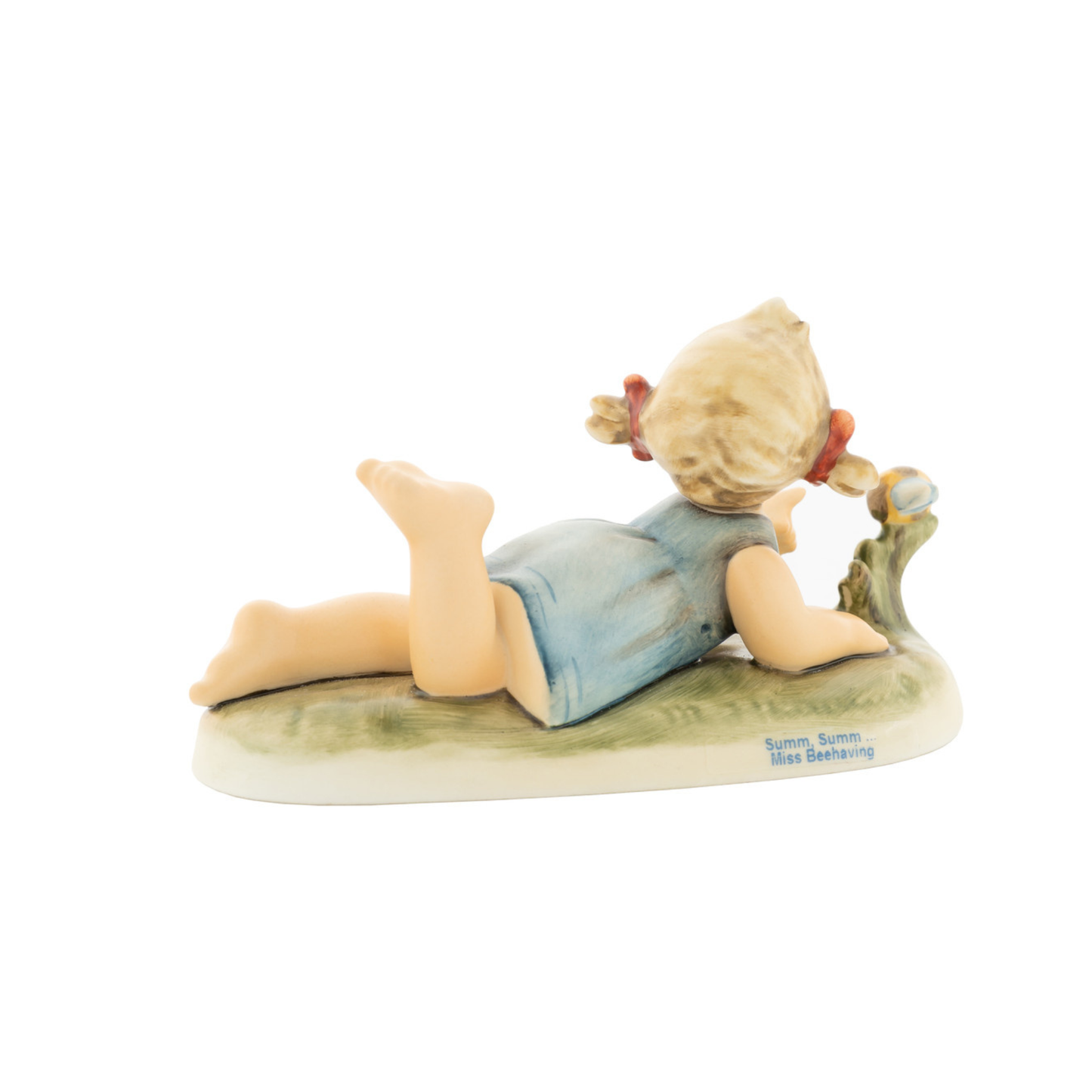 Figurina Miss Beehaving Edizione 10° Anniversario M.I. Hummel Club HUM 2105 in Porcellana 12x6 cm Goebel