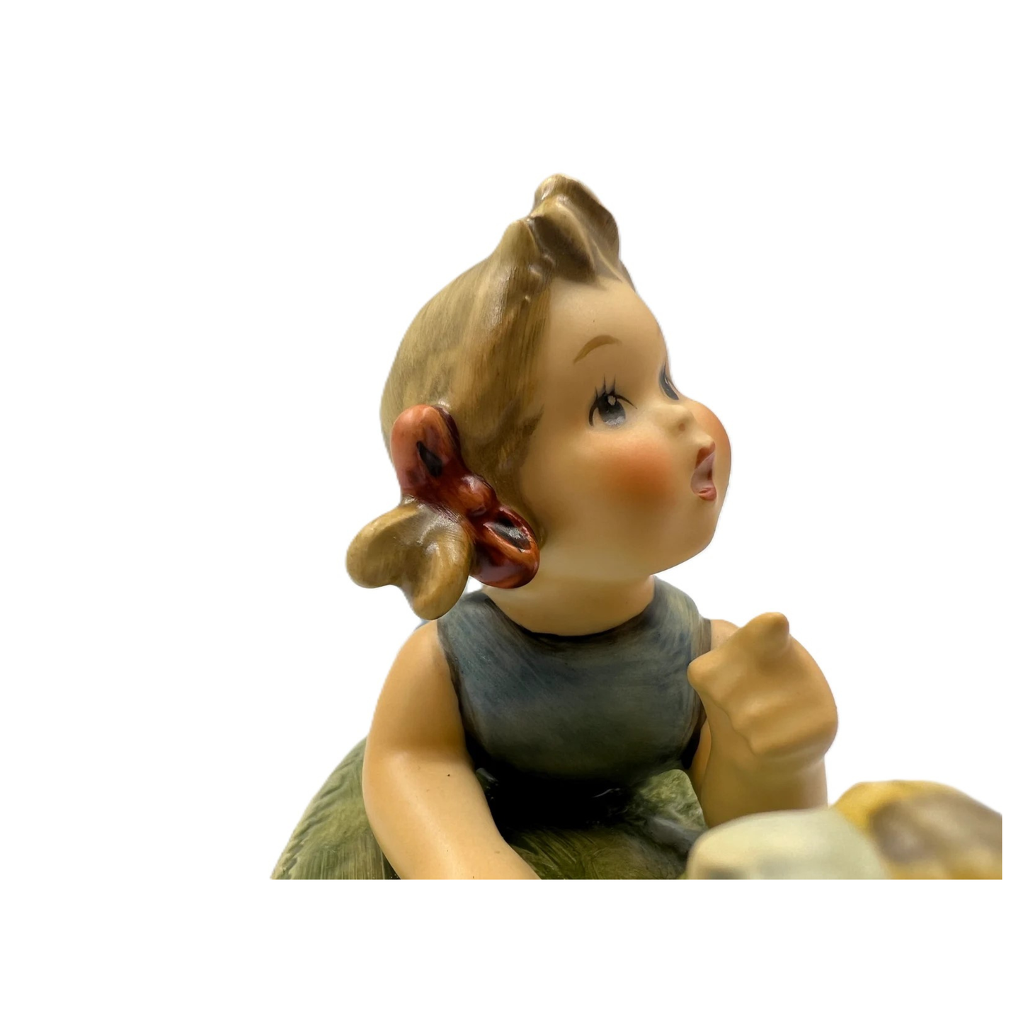 Figurina Miss Beehaving Edizione 10° Anniversario M.I. Hummel Club HUM 2105 in Porcellana 12x6 cm Goebel