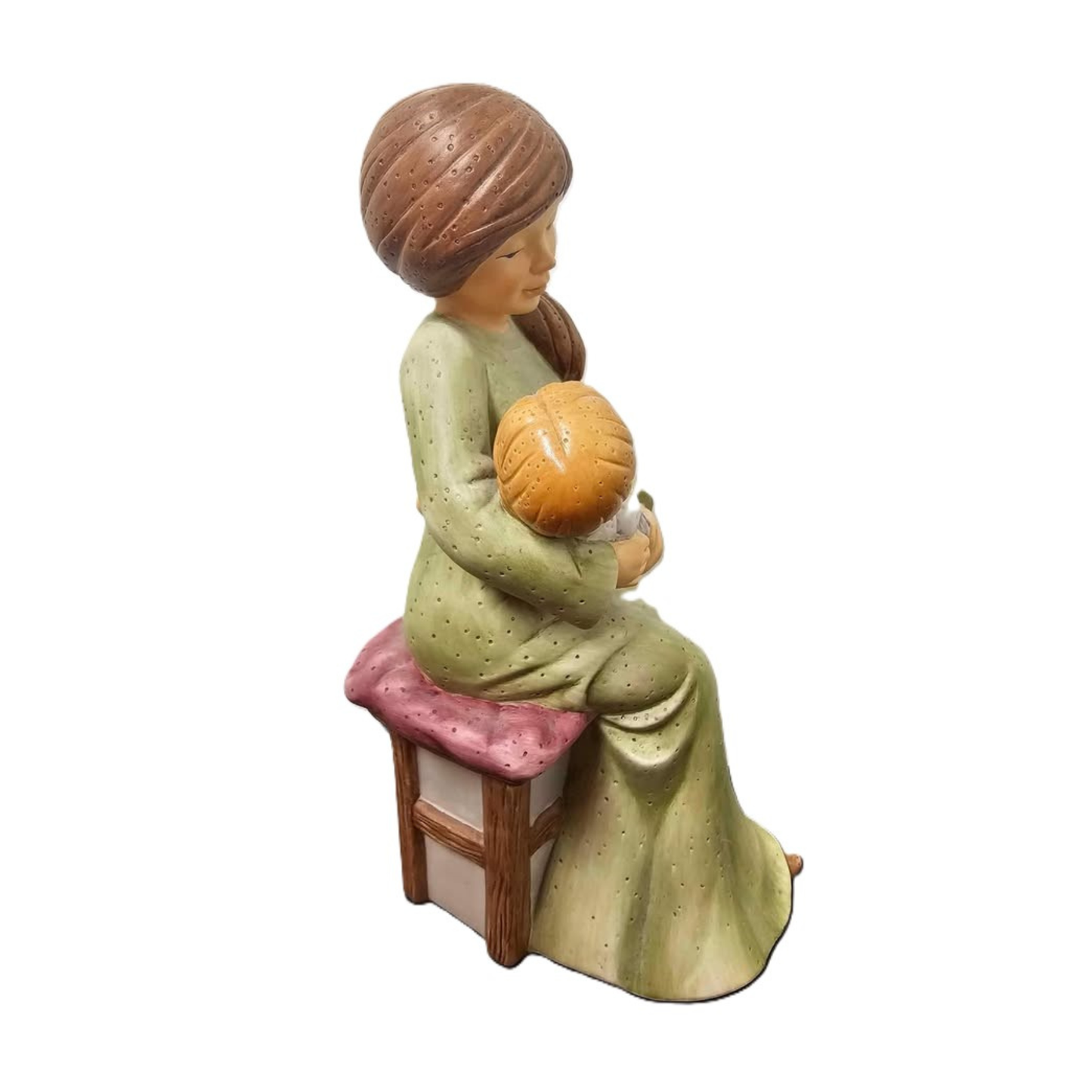 Figurina La Mamma Canta una Canzone Collezione Nina e Marco in Porcellana Goebel