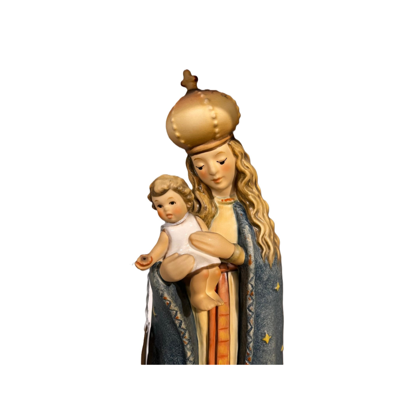 Statua Madonna del Millennio Edizione Limitata Numerata 2284/7500 Anno Santo 2000 in Porcellana H. 26 cm Goebel Hummel