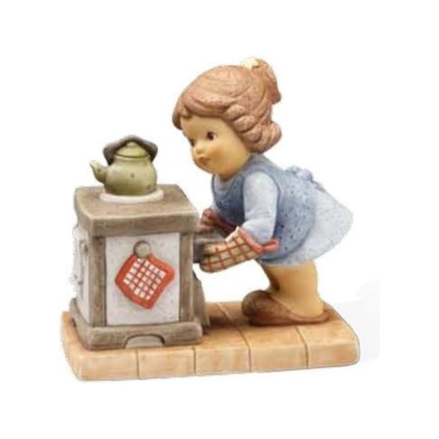 Figurina Che Profumo! Collezione Nina e Marco in Porcellana 9x6 H. 10 cm Goebel