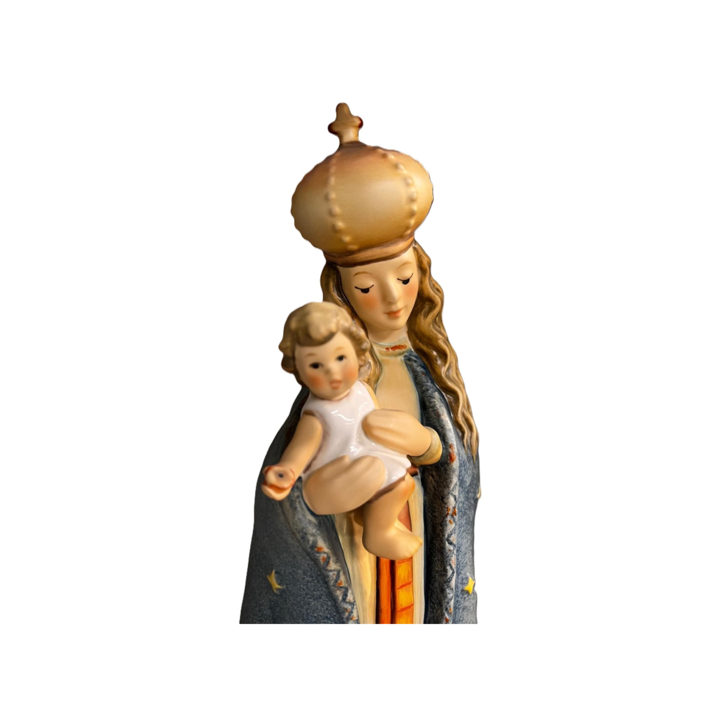 Statua Madonna del Millennio Edizione Limitata Numerata 2284/7500 Anno Santo 2000 in Porcellana H. 26 cm Goebel Hummel