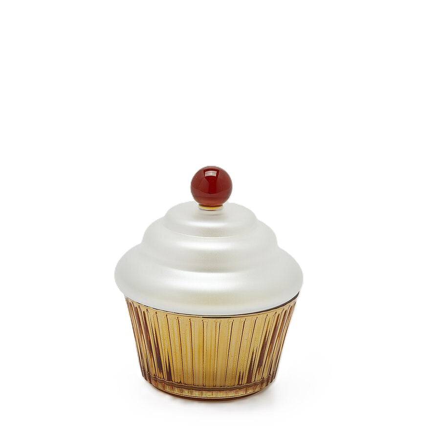 Candela Cupcake Profumata Ginger Warm Vanilla H. 14,5 cm EDG Enzo De Gasperi