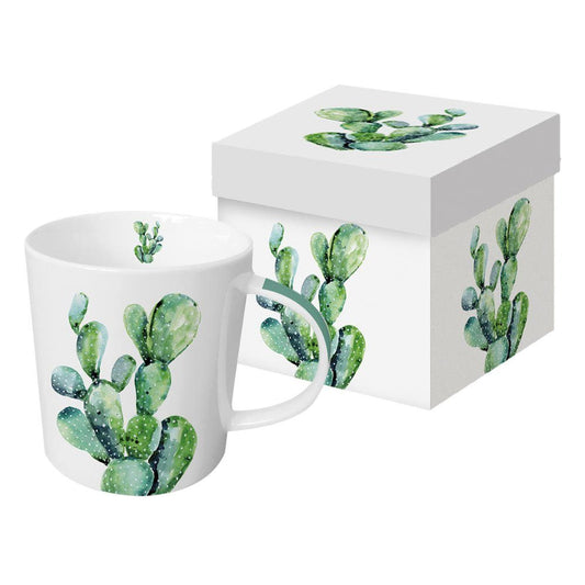 Mug Cactus in Porcellana New Bone China 350 ml PPD
