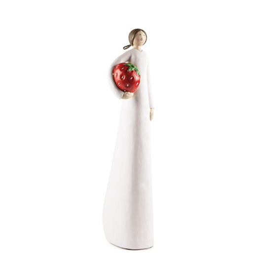 Statua Lady Fragola in Ceramica Baden