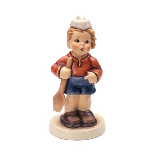Figurina First Mate - Primo Ufficiale Edizione Esclusiva M.I. Hummel Club 2002-2003 in Porcellana H. 10 cm Goebel