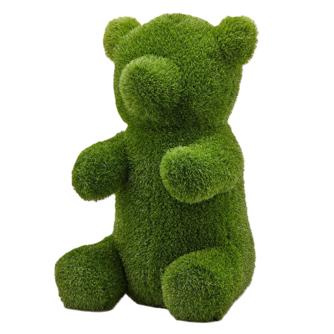 Scultura Decorativa Orso in Erba Sintetica Effetto Prato - EDG Enzo De Gasperi