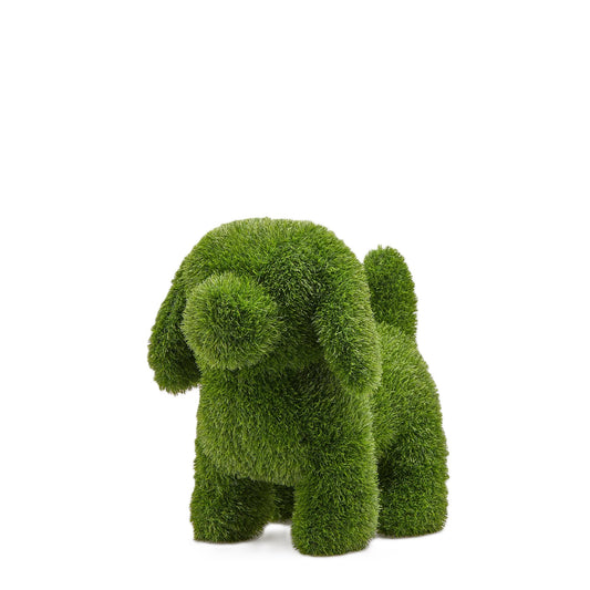 Scultura Decorativa Cane in Erba Sintetica Effetto Prato - EDG Enzo De Gasperi