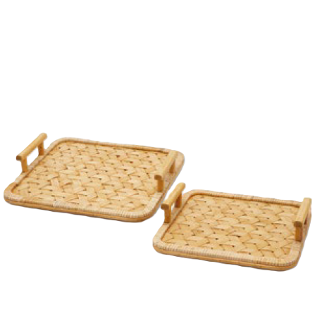Vassoio Quadrato in Bamboo EDG Enzo De Gasperi
