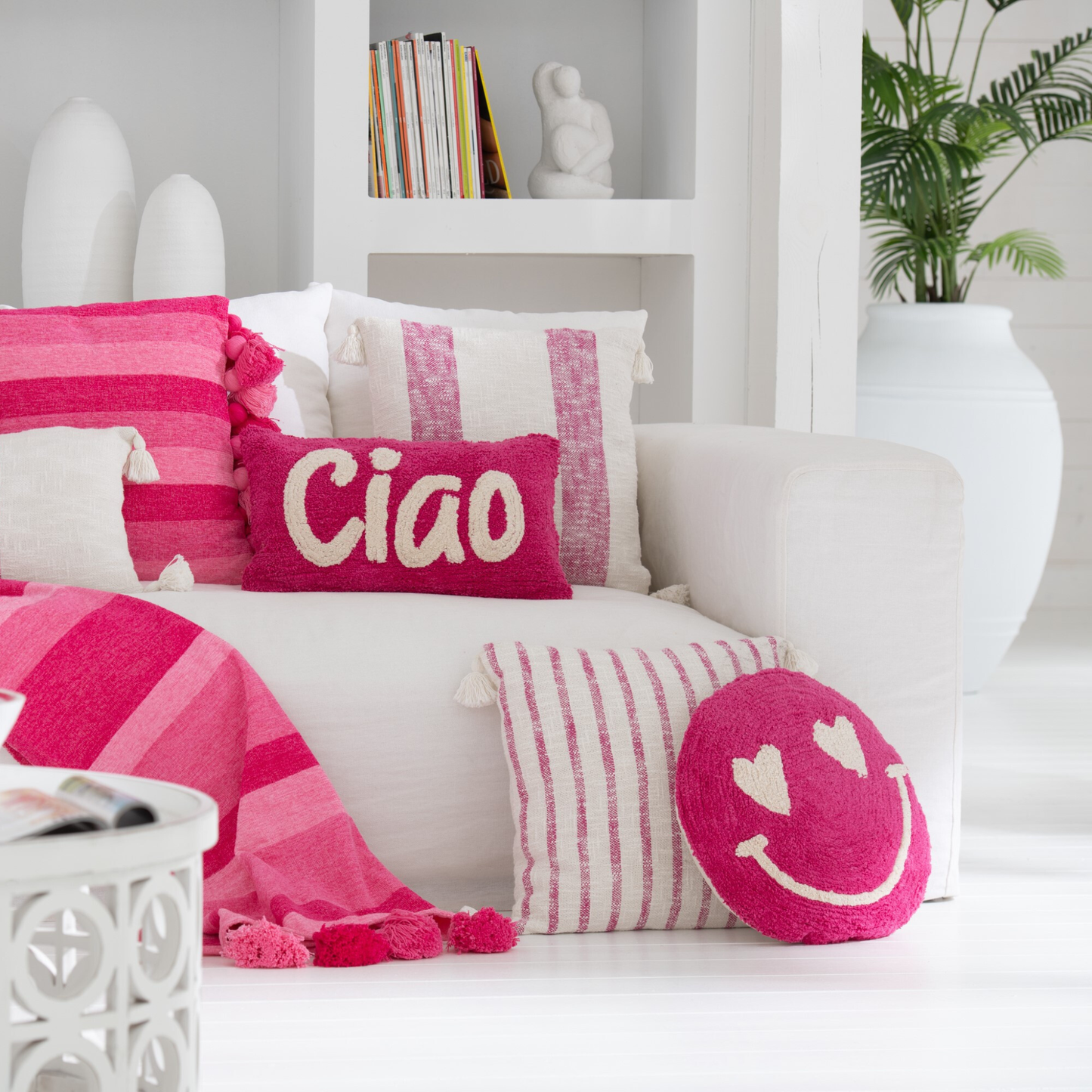 Cuscino Smile J-Line by Jolipa