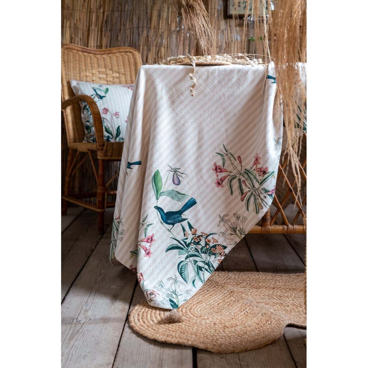 Tappeto in Juta Naturale a Cuore 50×80 cm Intrecci Blanc Mariclò