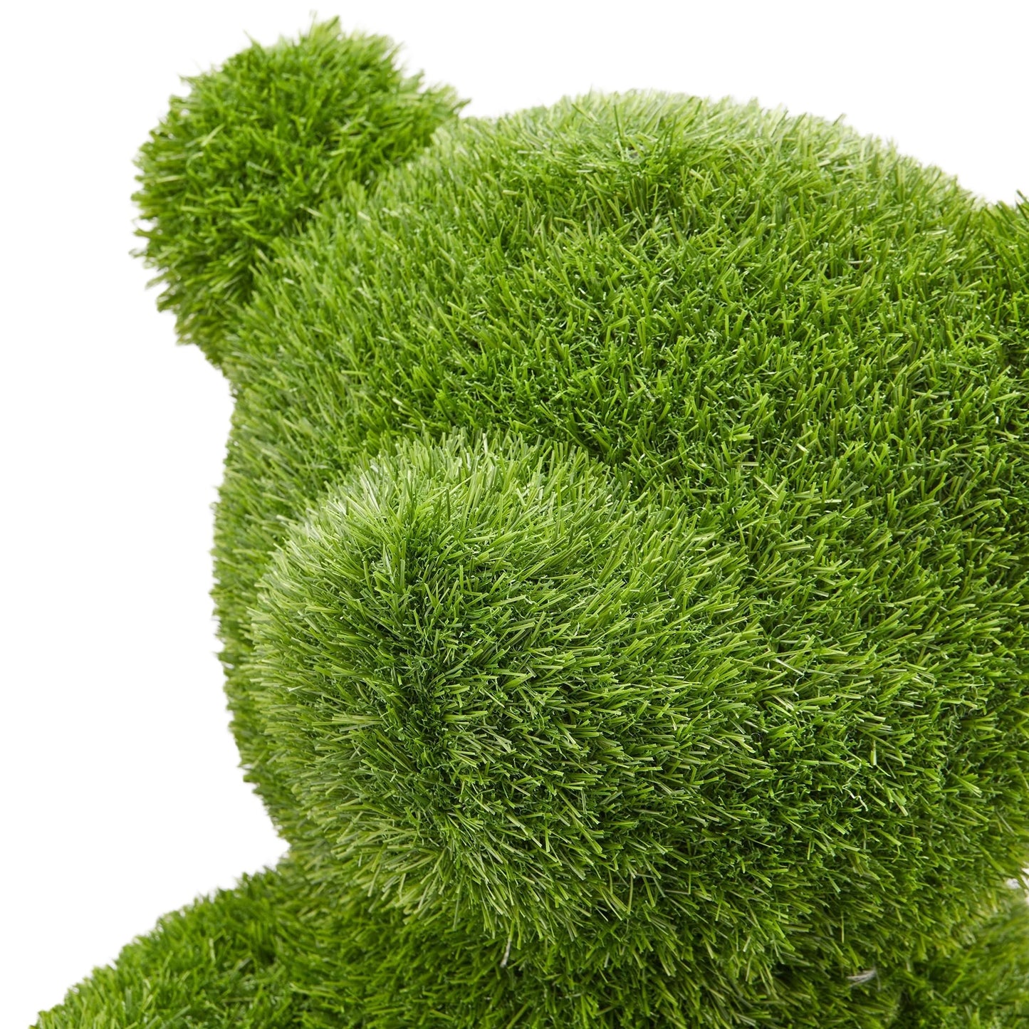 Scultura Decorativa Orso in Erba Sintetica Effetto Prato - EDG Enzo De Gasperi